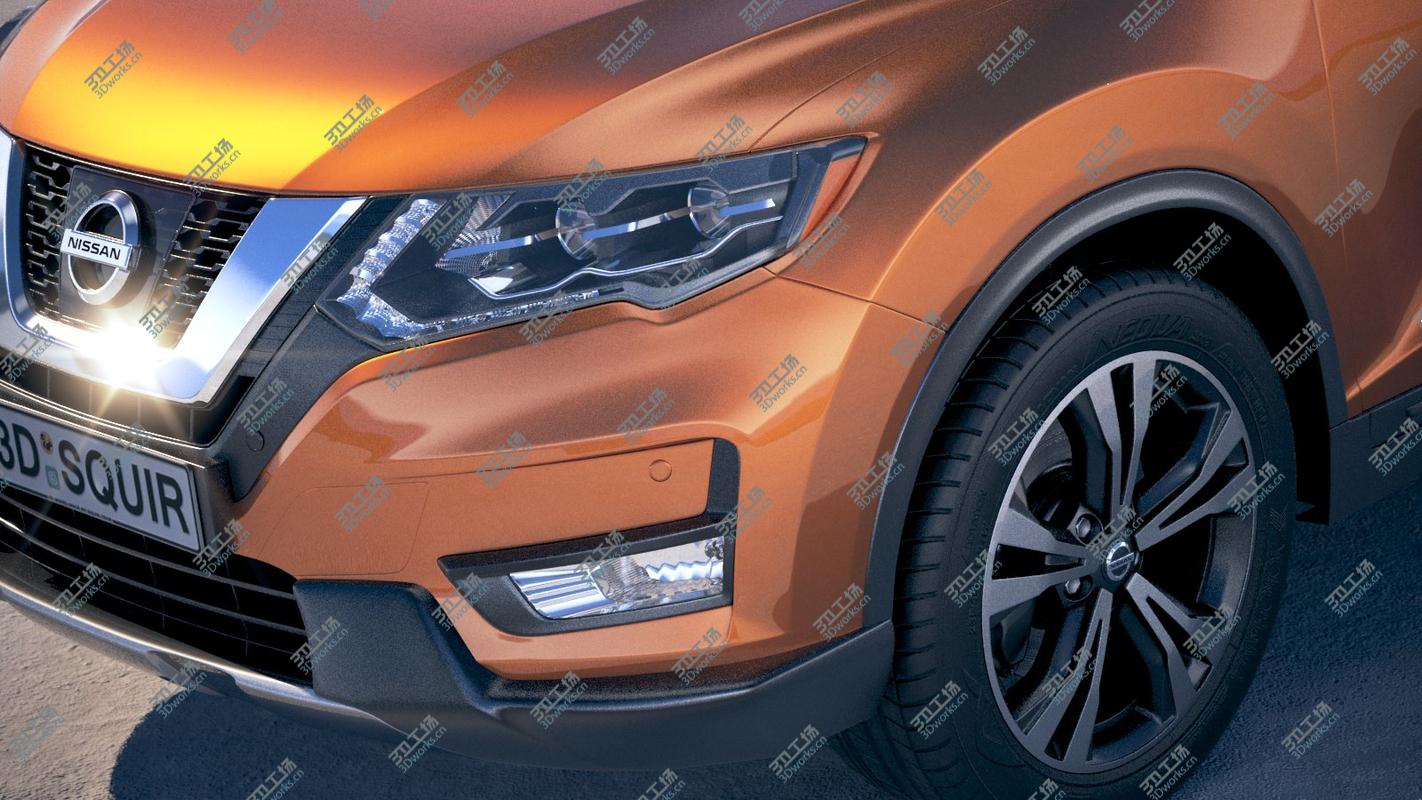 images/goods_img/20210319/Nissan X-Trail Crossover 2018 3D model/4.jpg